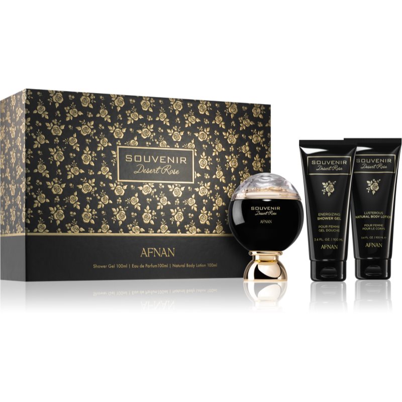 Afnan Souvenir Desert Rose dárková sada pro ženy - parfo.cz