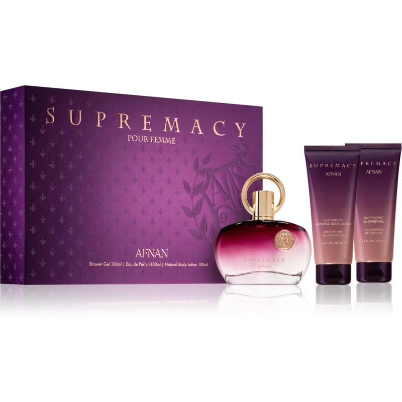 Afnan Supremacy Pour Femme Purple dárková sada pro ženy - parfo.cz