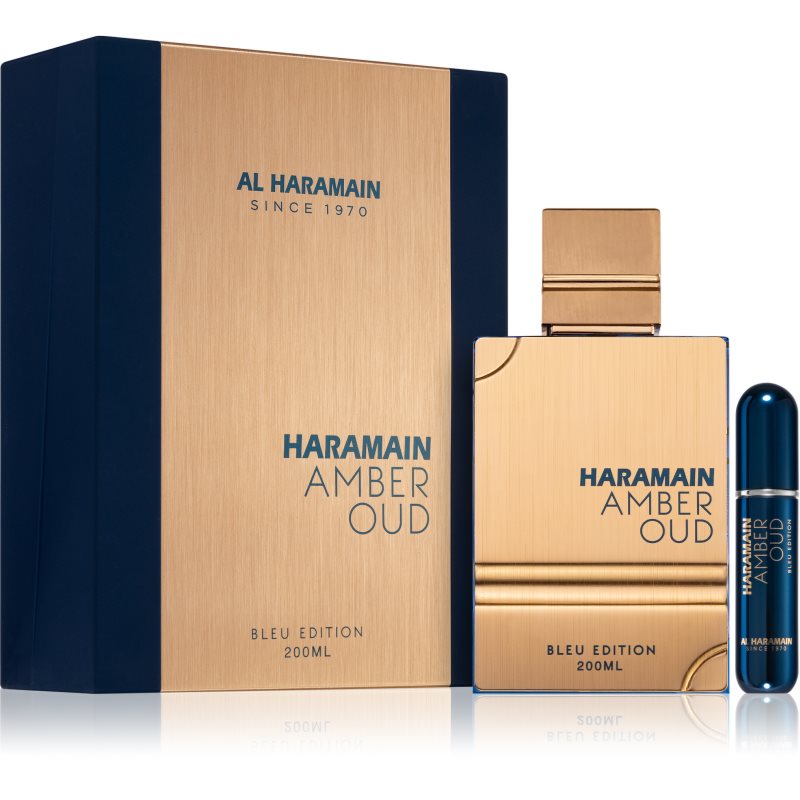 Al Haramain Amber Oud Bleu Edition dárková sada unisex 200 ml - parfo.cz