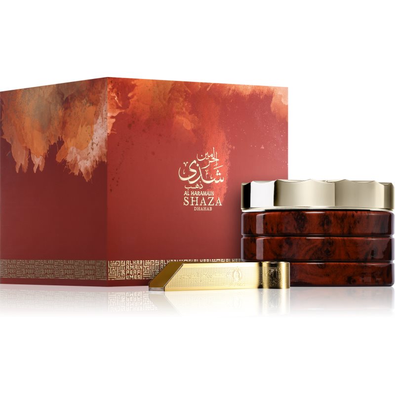 Al Haramain Shaza Dhahab Oudh Ma'al Attar kadidlo 75 g - parfo.cz
