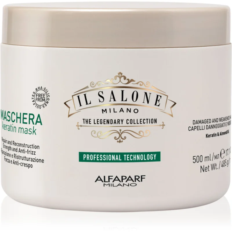 Alfaparf Milano Il Salone Milano Keratin obnovující maska pro poškozené vlasy 500 ml - parfo.cz