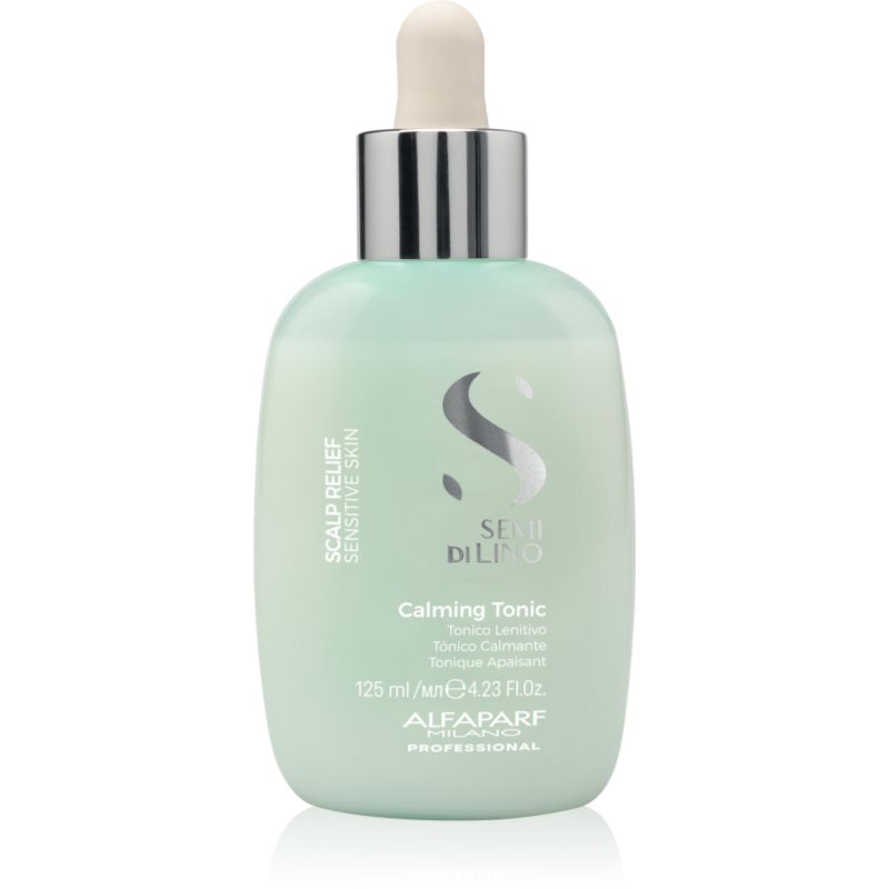Alfaparf Milano Semi Di Lino Scalp Relief zklidňující tonikum pro citlivou pokožku hlavy 125 ml - parfo.cz