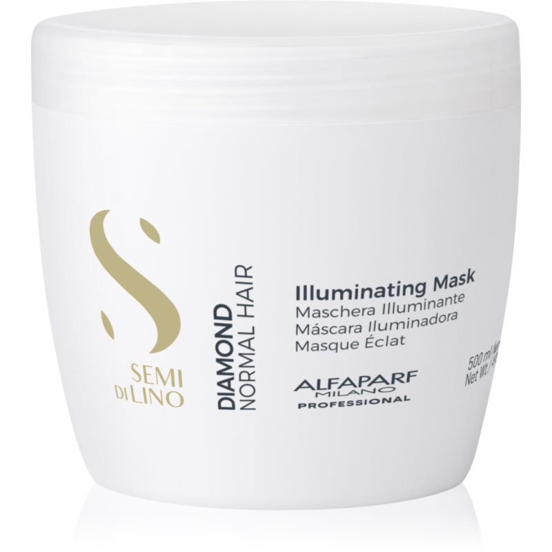 Alfaparf Milano Semi di Lino Diamond Illuminating maska pro lesk 500 ml - parfo.cz