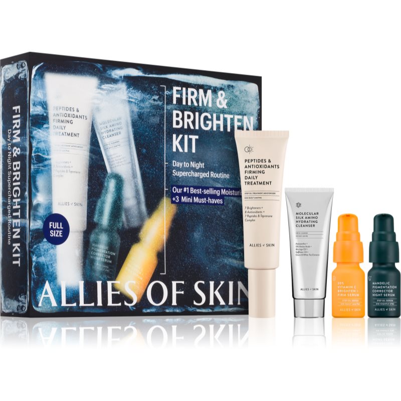 Allies of Skin Firm & Brighten Kit dárková sada pro rozjasnění a vyhlazení pleti - parfo.cz