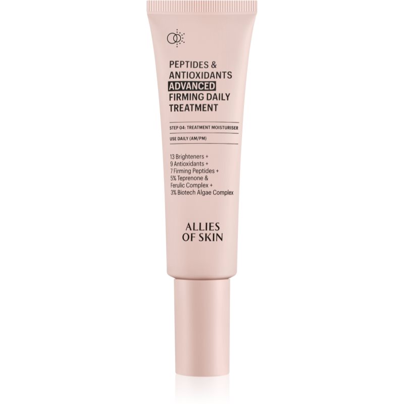 Allies of Skin Peptides & Antioxidants Advanced intenzivně zpevňující denní a noční krém pro hydrataci a vypnutí pokožky 48 ml - parfo.cz