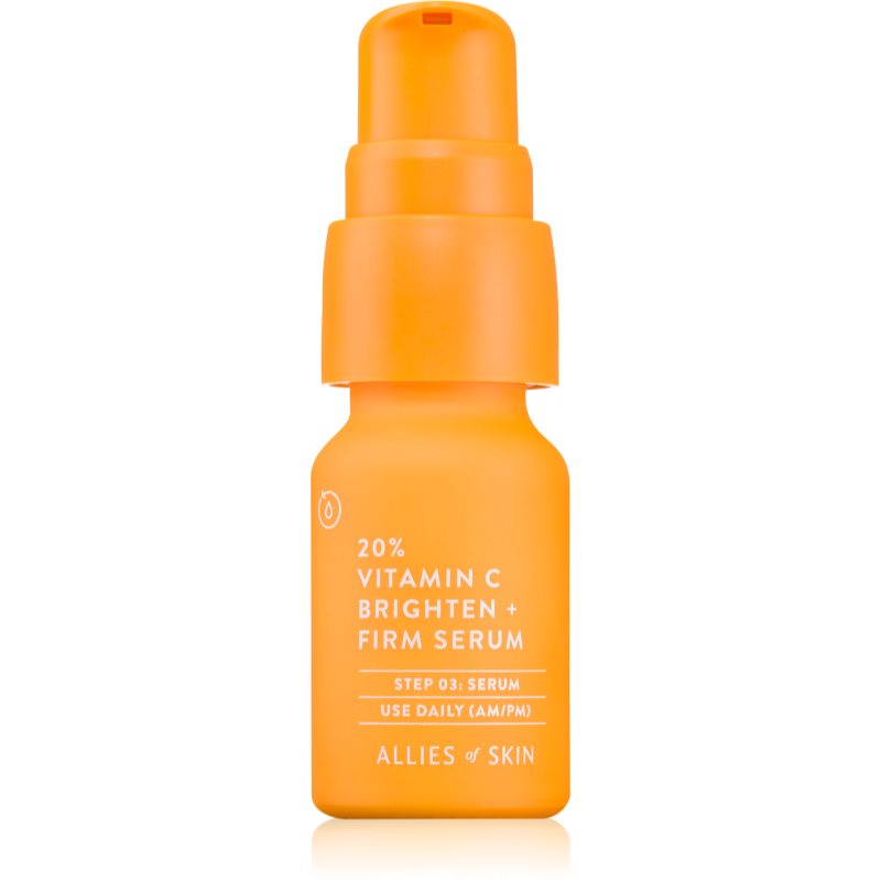 Allies of Skin Vitamin C zpevňující sérum pro rozjasnění pleti 8 ml - parfo.cz