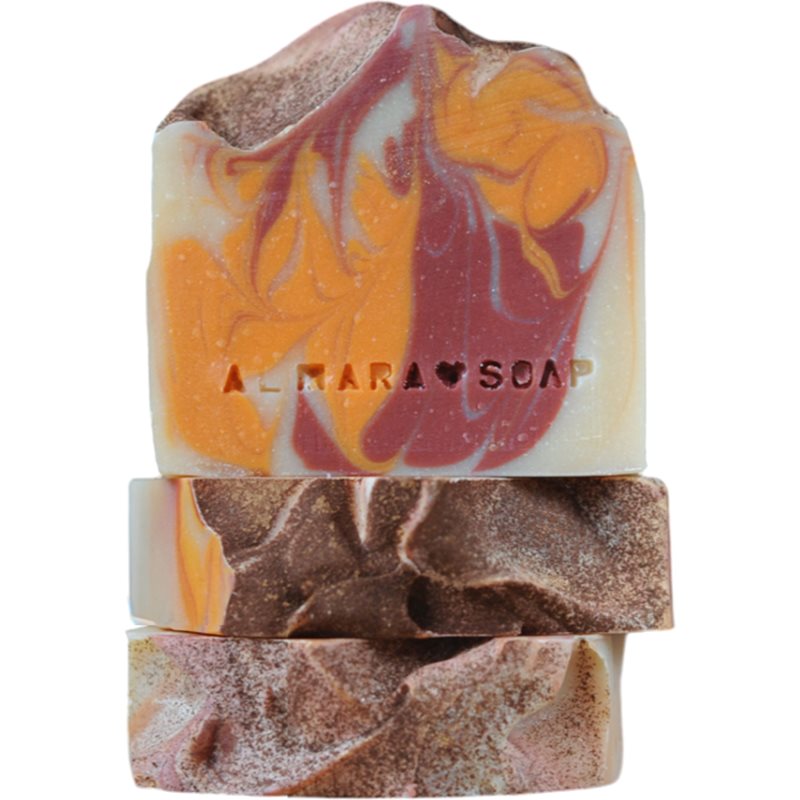 Almara Soap Caramel Coffee ručně vyráběné mýdlo 100 g - parfo.cz