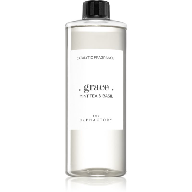 Ambientair The Olphactory Mint Tea & Basil náplň do katalytické lampy Grace 500 ml - parfo.cz