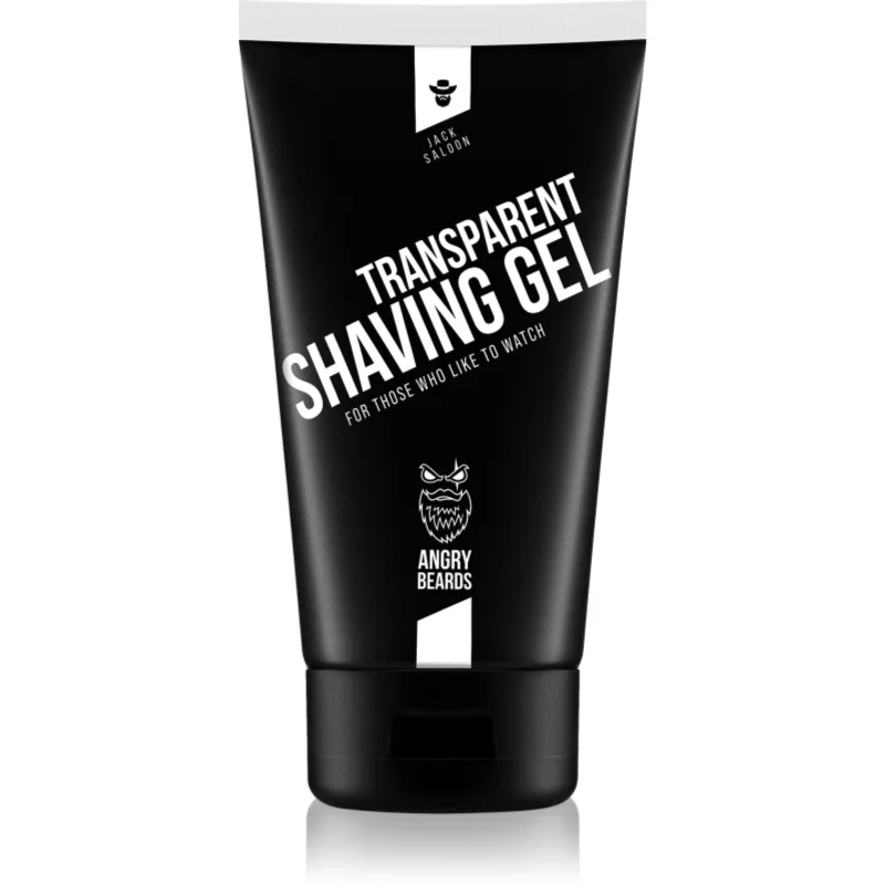 Angry Beards Jack Saloon Transparent gel na holení 150 ml - parfo.cz