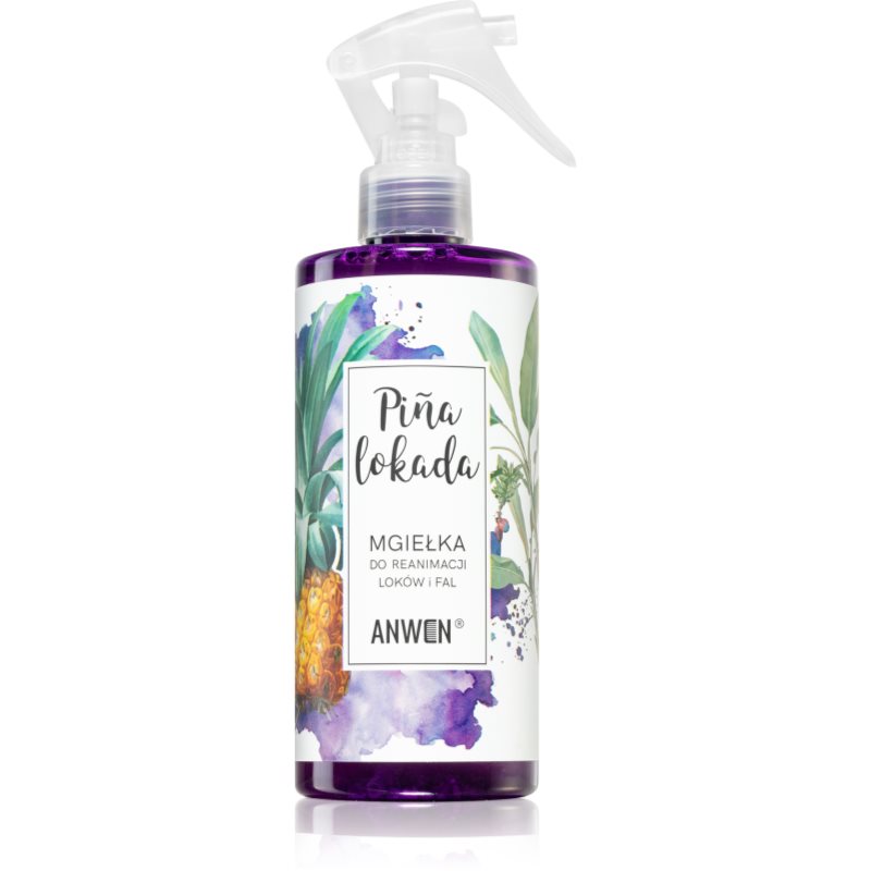 Anwen Piňa Lokada regenerační mlha pro vlnité a kudrnaté vlasy 300 ml - parfo.cz
