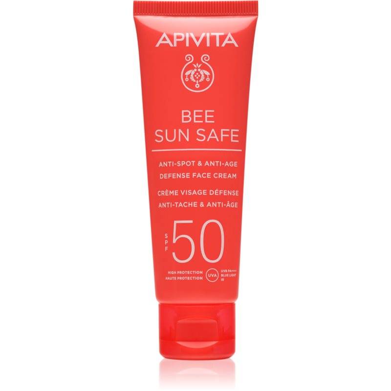 Apivita Bee Sun Safe ochranný krém proti stárnutí pleti SPF 50 50 ml - parfo.cz