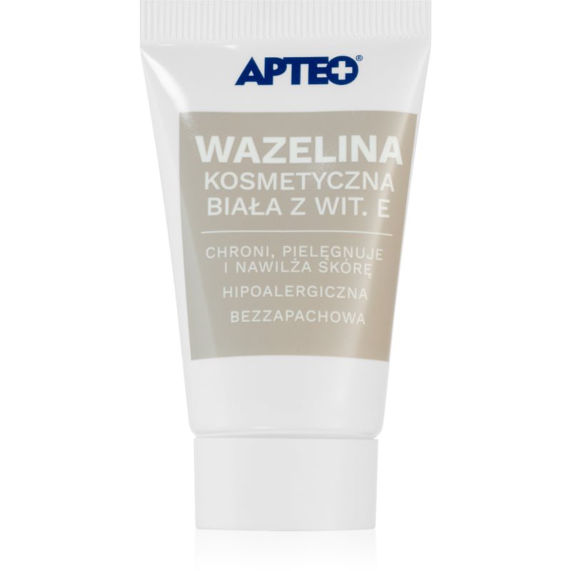 Apteo Bílá kosmetická vazelína s vit. E vazelína pro suchou pokožku 20 g - parfo.cz