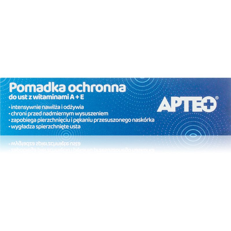 Apteo Protective lipstick with vitamins A+E pomáda na rty pro výživu a hydrataci 1 ks - parfo.cz