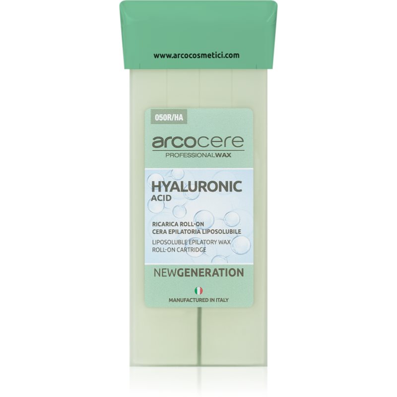 Arcocere Professional Wax Hyaluronic Acid epilační vosk roll-on náhradní náplň 100 ml - parfo.cz