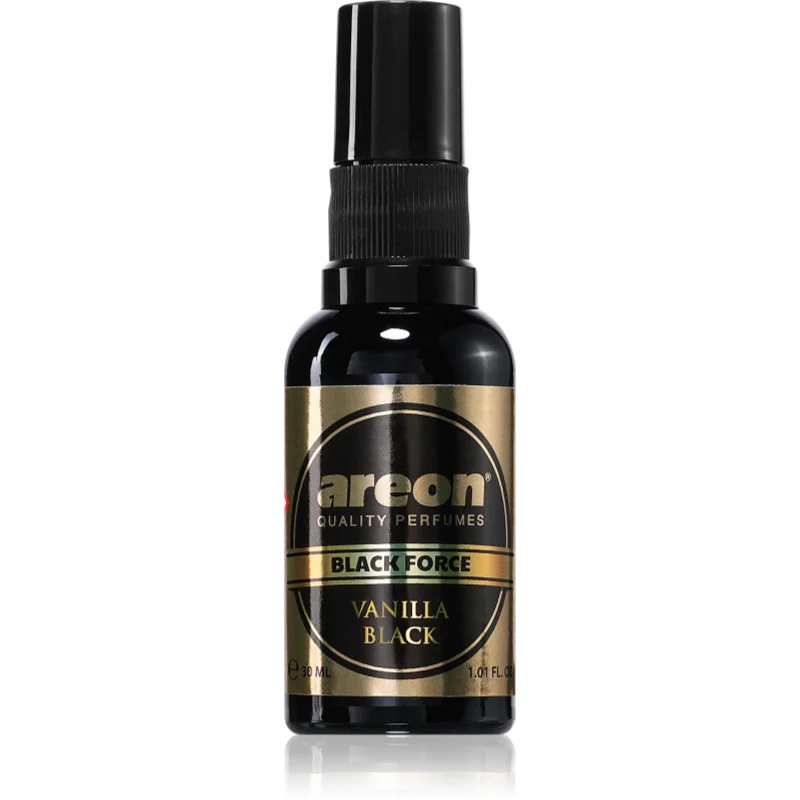 Areon Black Force Vanilla Black osvěžovač vzduchu 30 ml - parfo.cz
