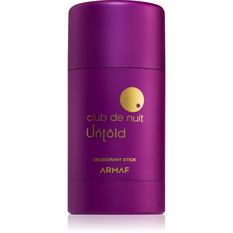 Armaf Club De Nuit Untold tuhý deodorant unisex 75 g - parfo.cz