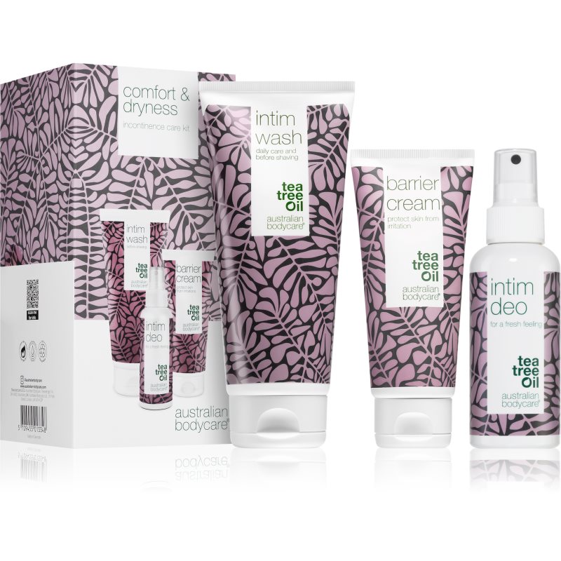 Australian Bodycare Comfort & Dryness dárková sada na intimní hygienu - parfo.cz