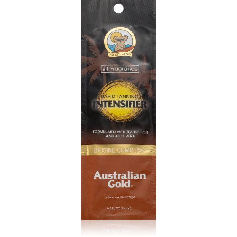 Australian Gold Rapid Tanning Intensifier tělové mléko pro urychlení opalování 15 ml - parfo.cz