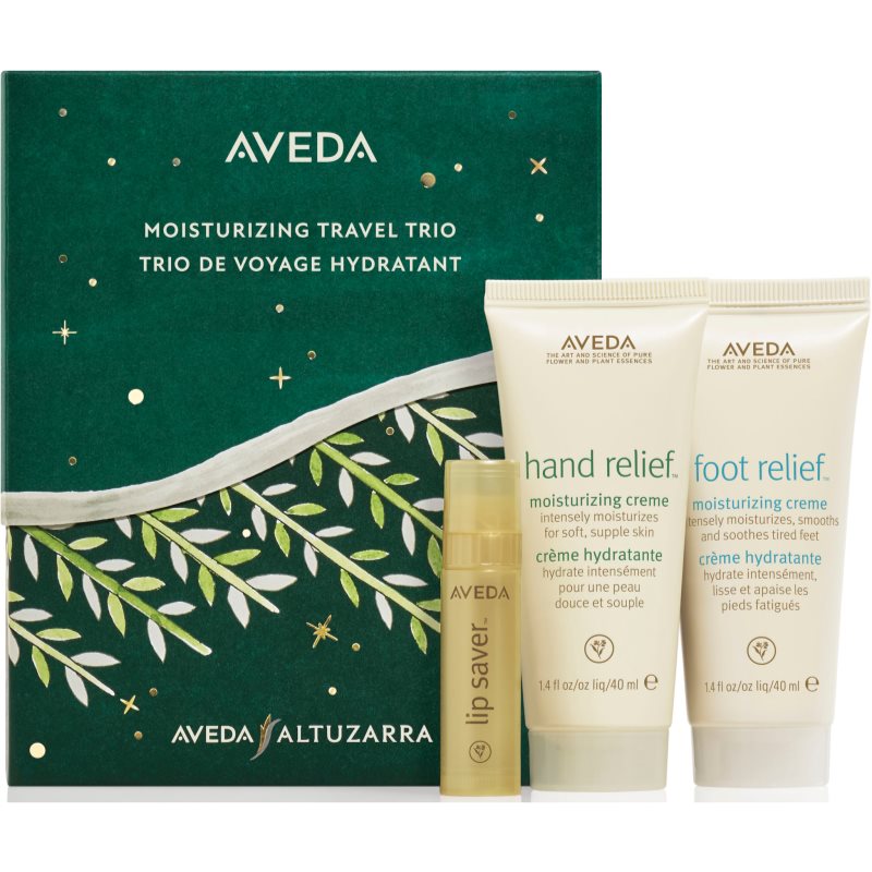 Aveda Holiday Moisturizing Travel Trio dárková sada na cesty - parfo.cz