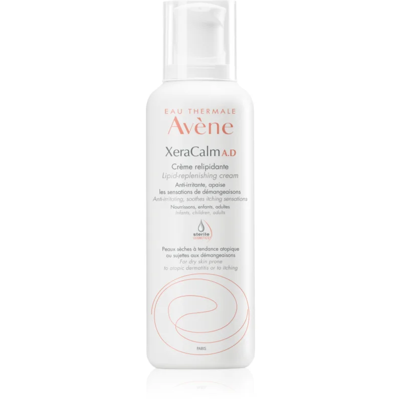 Avène XeraCalm A.D. Lipid-replenishing cream relipidační krém pro suchou až atopickou pokožku 400 ml - parfo.cz