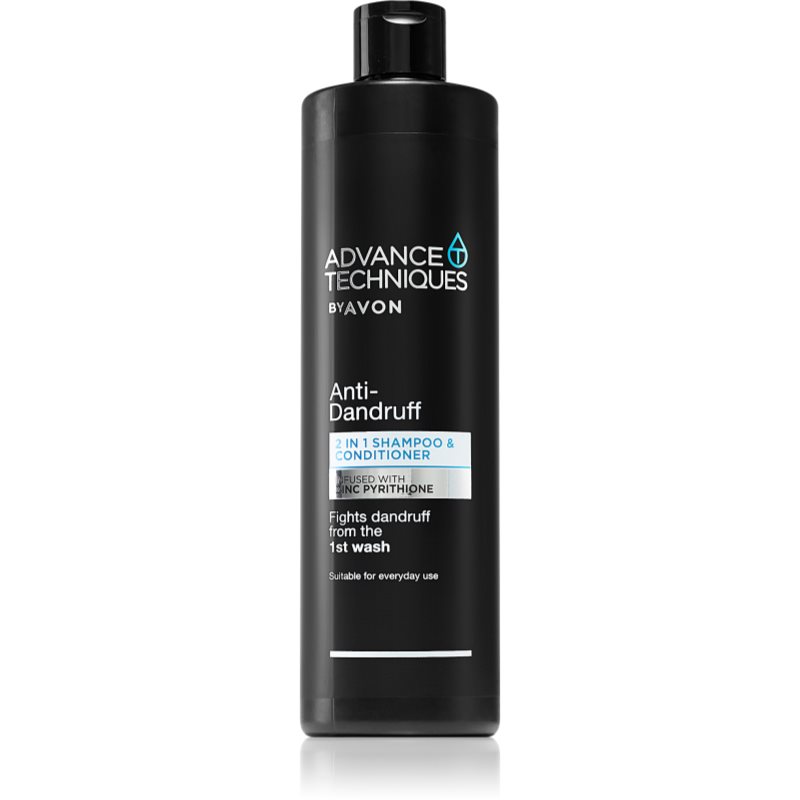Avon Advance Techniques Anti-Dandruff šampon a kondicionér 2 v 1 proti lupům 400 ml - parfo.cz