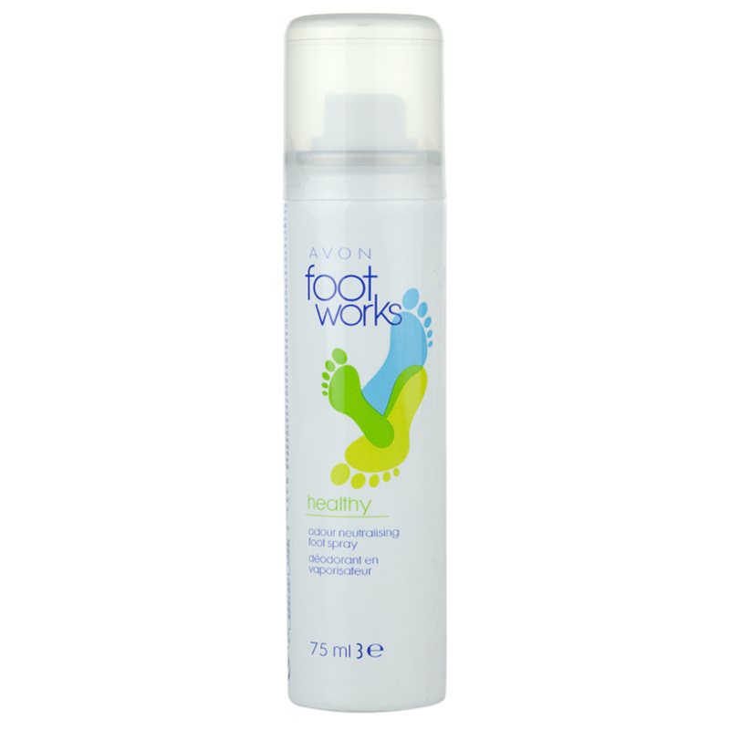 Avon Foot Works Healthy sprej na nohy 75 ml - parfo.cz