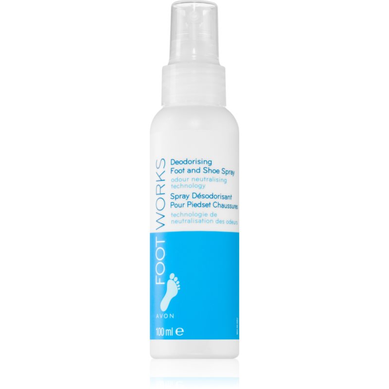 Avon Foot Works deodorant ve spreji na nohy 100 ml - parfo.cz