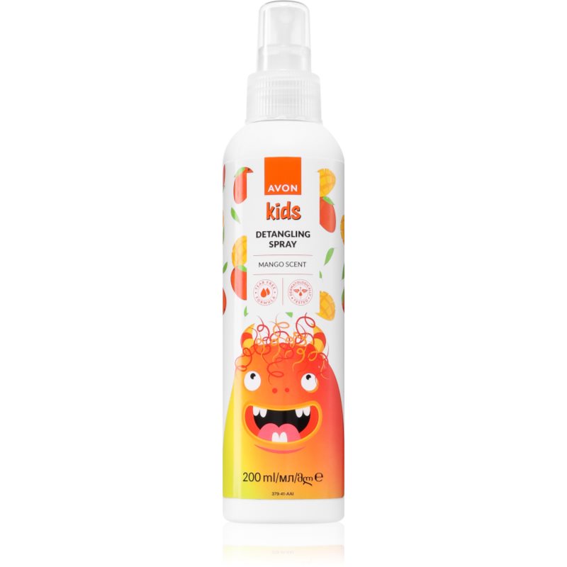 Avon Kids Mango sprej pro snadné rozčesání vlasů 200 ml - parfo.cz