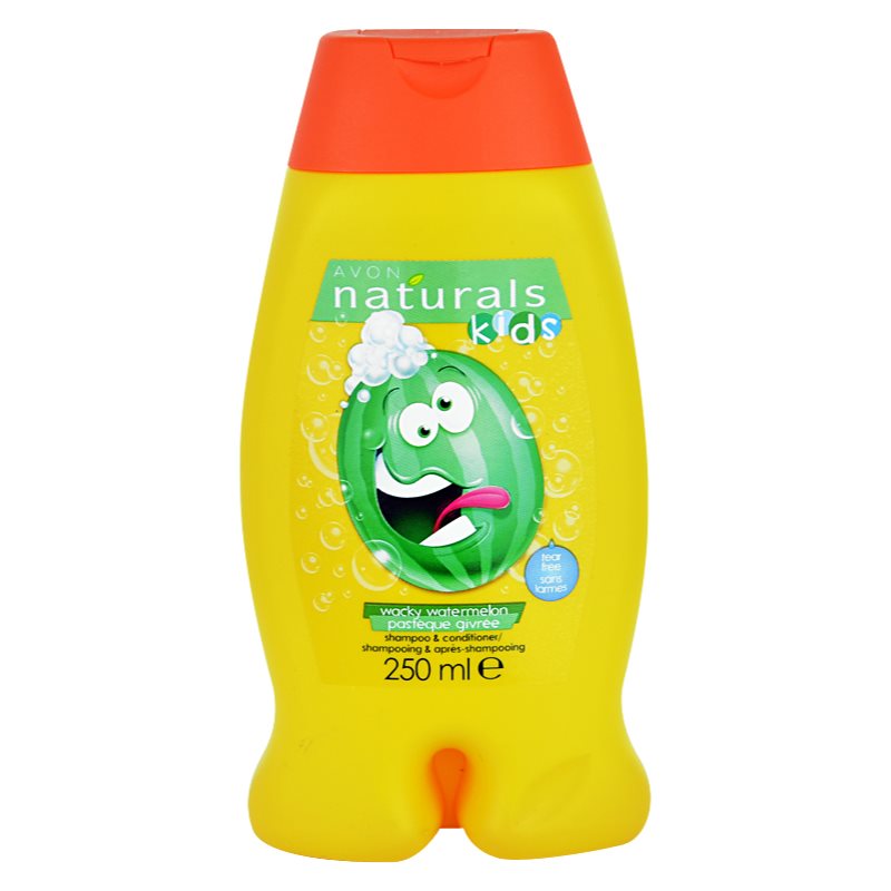 Avon Naturals Kids Wacky Watermelon šampon a kondicionér 2 v 1 pro děti 250 ml - parfo.cz
