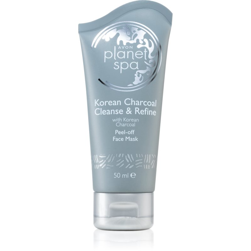 Avon Planet Spa Korean Charcoal Cleanse & Refine slupovací pleťová maska s aktivním uhlím 50 ml - parfo.cz