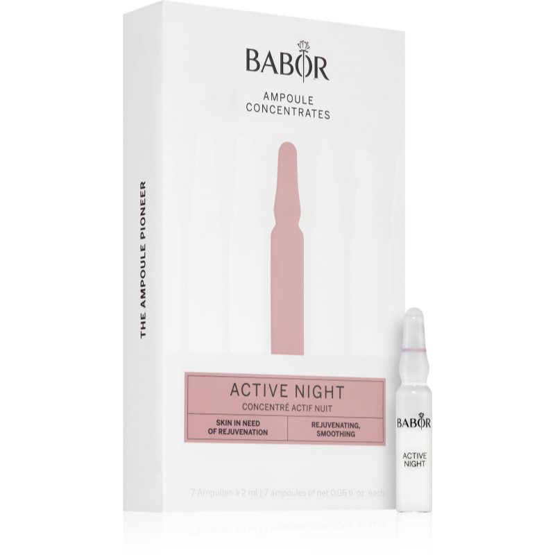 BABOR Ampoule Active Night ampule pro regeneraci pleti 7x2 ml - parfo.cz