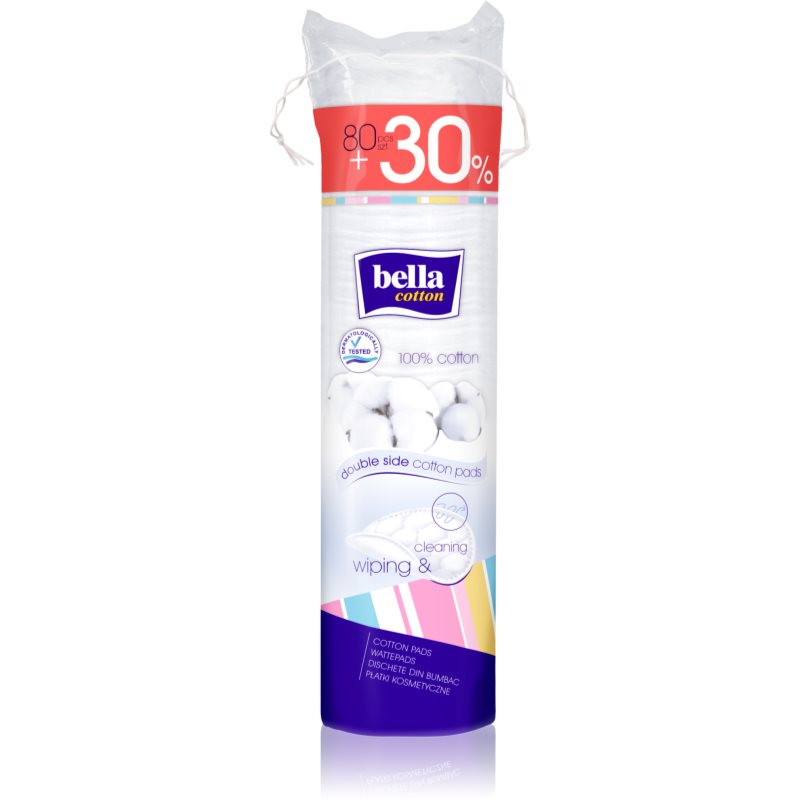 BELLA Cotton odličovací tampony 80 ks - parfo.cz