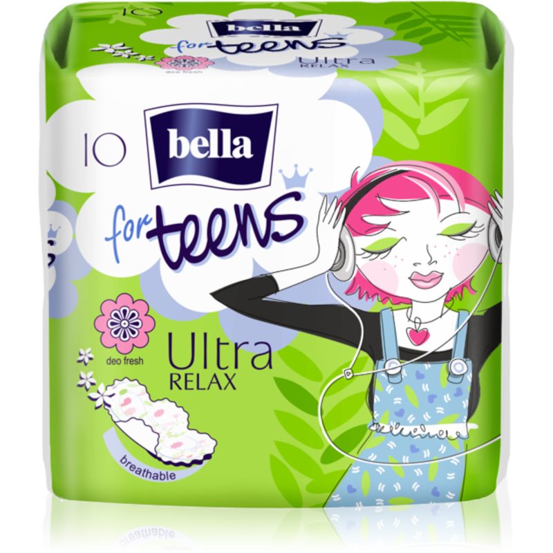 BELLA For Teens Ultra Relax vložky pro dívky 10 ks - parfo.cz