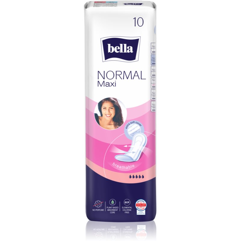 BELLA Normal Maxi vložky 10 ks - parfo.cz