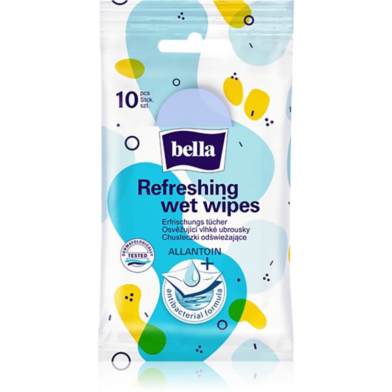 BELLA Refreshing wet wipes osvěžující vlhčené ubrousky 10 ks - parfo.cz