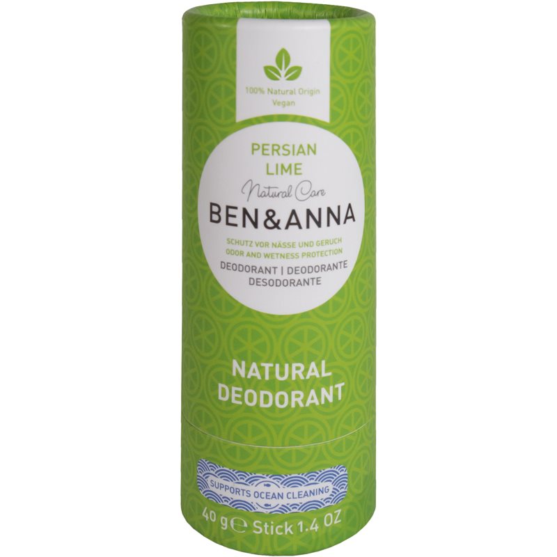 BEN&ANNA Natural Deodorant Persian Lime tuhý deodorant 40 g - parfo.cz