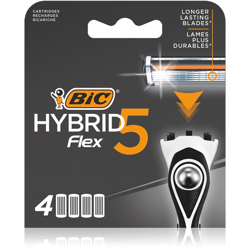 BIC FLEX5 náhradní břity 4 ks - parfo.cz