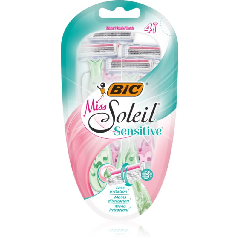 BIC Miss Soleil Sensitive jednorázová holítka pro ženy 3 ks - parfo.cz