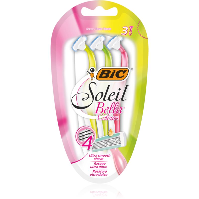 BIC Soleil Bella Colours jednorázová holítka pro ženy 3 ks - parfo.cz
