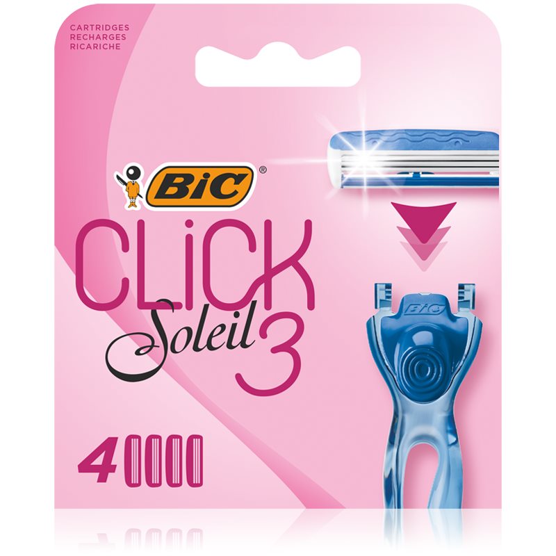 BIC Soleil Click náhradní břity 4 ks - parfo.cz