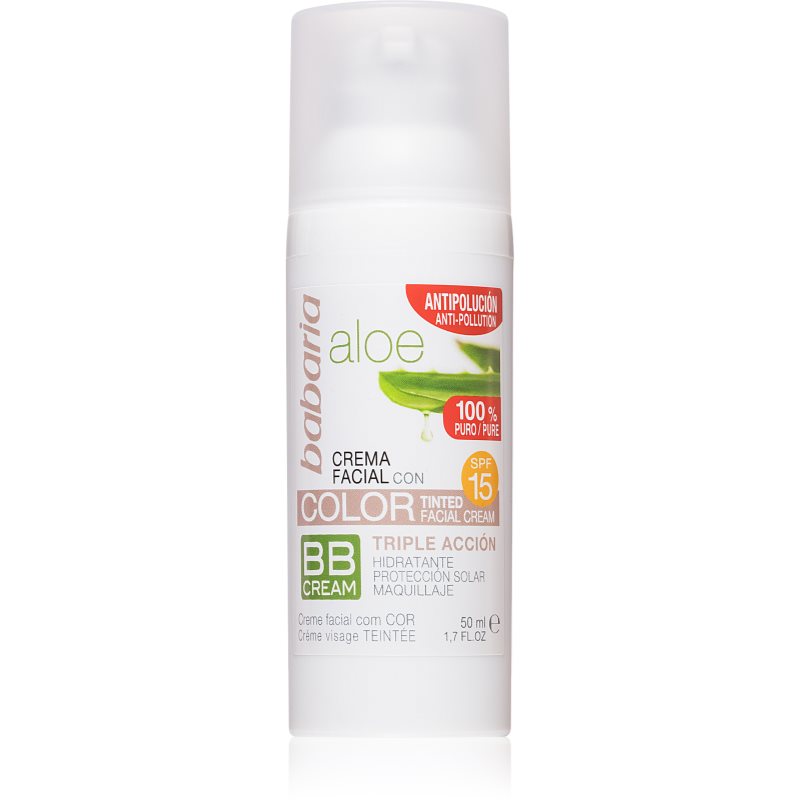 Babaria Aloe Vera BB krém s aloe vera SPF 15  50 ml - parfo.cz