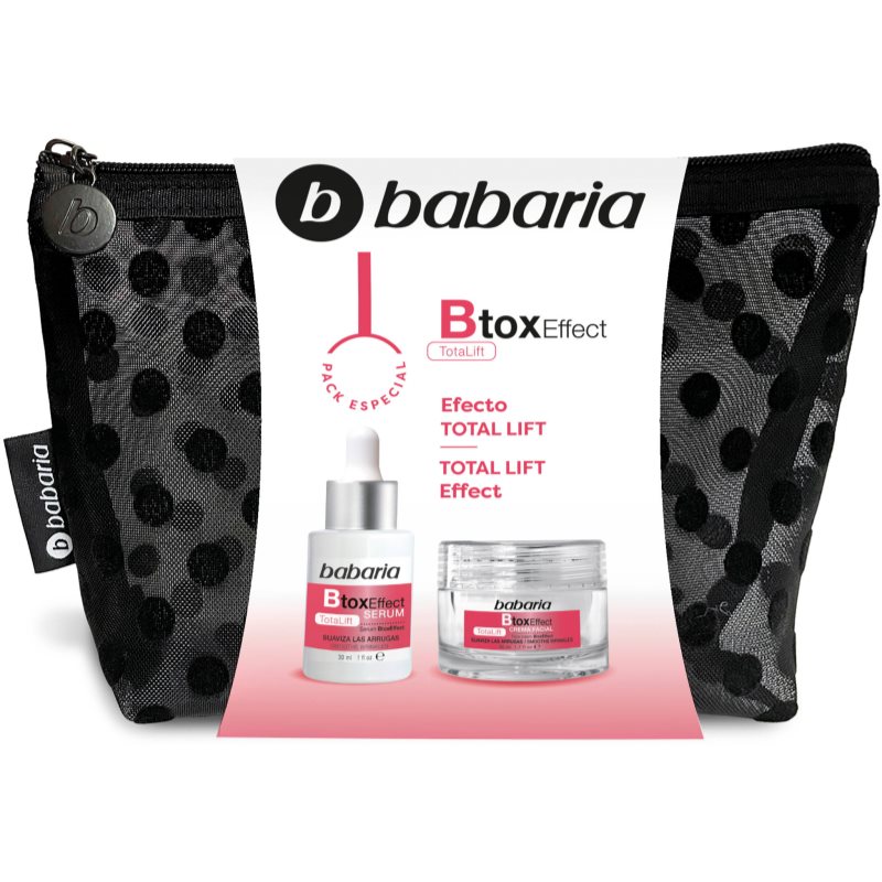Babaria Botox Effect Travel Pack dárková sada - parfo.cz