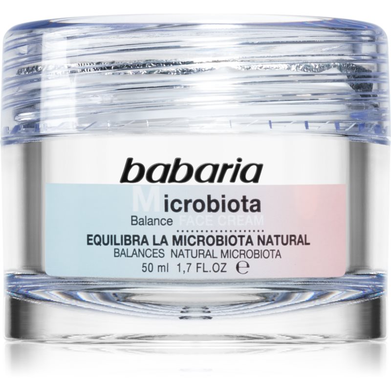 Babaria Microbiota Balance hydratační krém pro citlivou pleť s prebiotiky 50 ml - parfo.cz