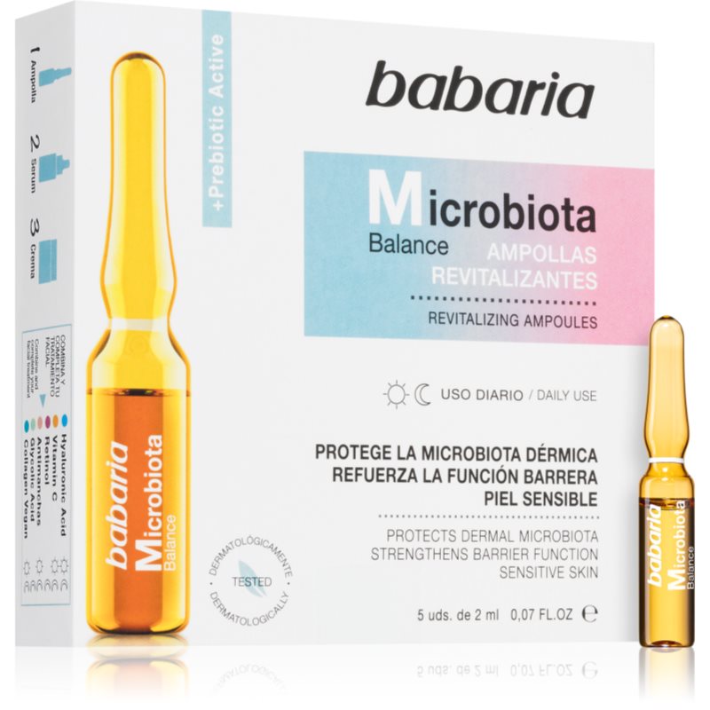 Babaria Microbiota Balance revitalizační sérum v ampulích 5x2 ml - parfo.cz
