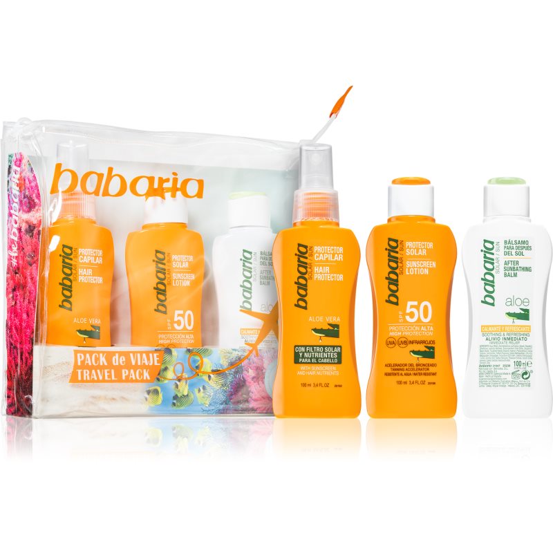 Babaria Sun Travel Pack cestovní sada na opalování - parfo.cz