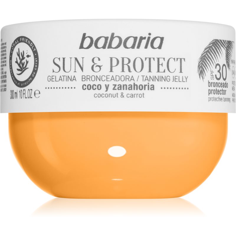 Babaria Tanning Jelly Sun & Protect ochranný gel SPF 30 300 ml - parfo.cz
