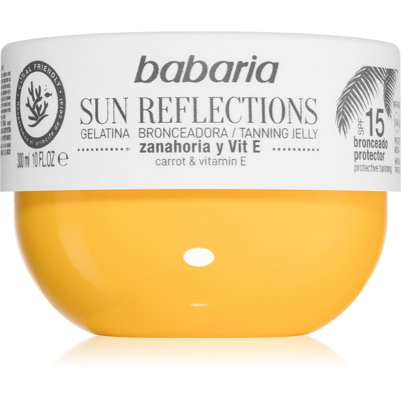 Babaria Tanning Jelly Sun Reflections ochranný gel SPF 15 300 ml - parfo.cz