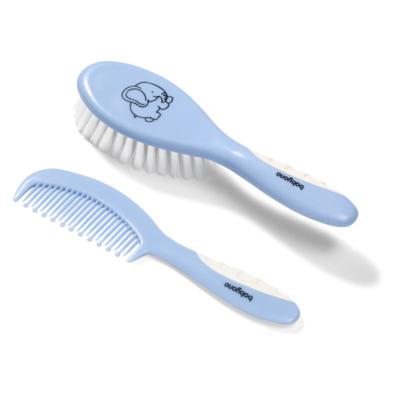 BabyOno Hair Brush kartáč na vlasy Blue 2 ks - parfo.cz