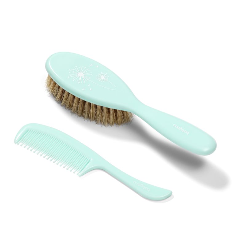 BabyOno Hair Brush kartáč na vlasy pro děti Mint 2 ks - parfo.cz