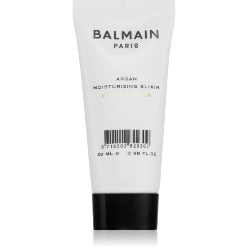 Balmain Hair Couture Argan olejový elixír pro lesklé a uhlazené vlasy cestovní balení 20 ml - parfo.cz